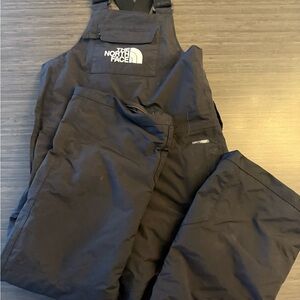 The North Face kids Black Snow Bib Pants
